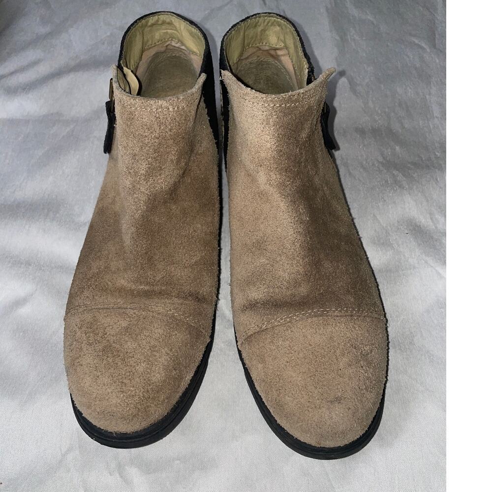 Sorel Major‎ Ankle Boots - Women's Size 9.5 - Suede w/Zebra Pattern - Picture 2 of 11